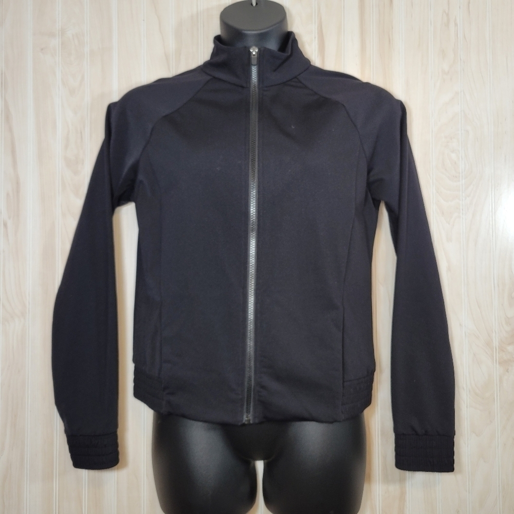 Fabletics Zip-Up Bling Cross Athletic Jacket Sz Lg